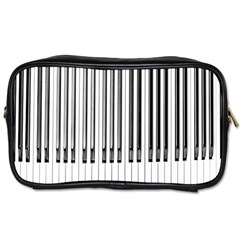 Abstract Piano Keys Background Toiletries Bags by Nexatart