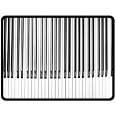 Abstract Piano Keys Background Fleece Blanket (large)  by Nexatart