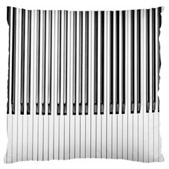 Abstract Piano Keys Background Large Cushion Case (two Sides) by Nexatart