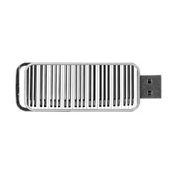 Abstract Piano Keys Background Portable Usb Flash (one Side) by Nexatart