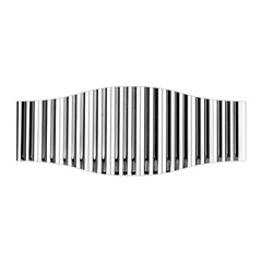 Abstract Piano Keys Background Stretchable Headband