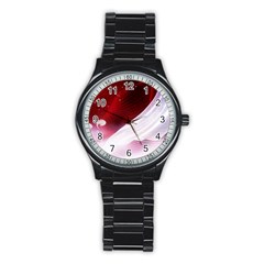 Dreamworld Studio 2d Illustration Of Beautiful Studio Setting Stainless Steel Round Watch by Nexatart