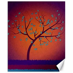 Beautiful Tree Background Canvas 16  X 20   by Nexatart