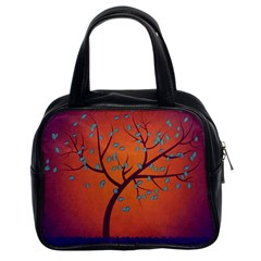 Beautiful Tree Background Classic Handbags (2 Sides) by Nexatart