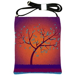 Beautiful Tree Background Shoulder Sling Bags by Nexatart