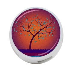 Beautiful Tree Background 4-port Usb Hub (one Side) by Nexatart