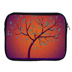 Beautiful Tree Background Apple Ipad 2/3/4 Zipper Cases by Nexatart