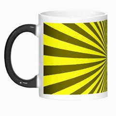 Sunburst Pattern Radial Background Morph Mugs by Nexatart