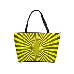 Sunburst Pattern Radial Background Shoulder Handbags by Nexatart