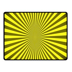 Sunburst Pattern Radial Background Fleece Blanket (small) by Nexatart