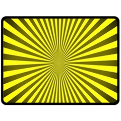 Sunburst Pattern Radial Background Double Sided Fleece Blanket (large)  by Nexatart