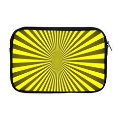 Sunburst Pattern Radial Background Apple Macbook Pro 17  Zipper Case by Nexatart