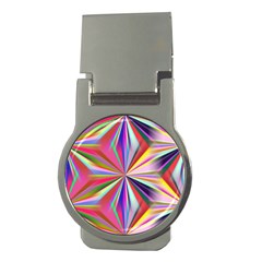 Star A Completely Seamless Tile Able Design Money Clips (round)  by Nexatart