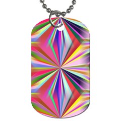 Star A Completely Seamless Tile Able Design Dog Tag (one Side) by Nexatart