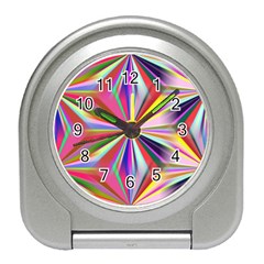 Star A Completely Seamless Tile Able Design Travel Alarm Clocks by Nexatart