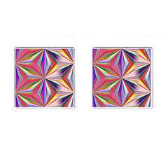 Star A Completely Seamless Tile Able Design Cufflinks (square) by Nexatart