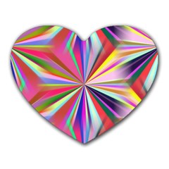 Star A Completely Seamless Tile Able Design Heart Mousepads by Nexatart