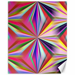 Star A Completely Seamless Tile Able Design Canvas 11  X 14   by Nexatart