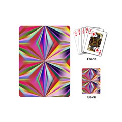 Star A Completely Seamless Tile Able Design Playing Cards (mini)  by Nexatart