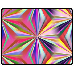 Star A Completely Seamless Tile Able Design Double Sided Fleece Blanket (medium) 