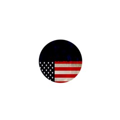 Grunge American Flag Background 1  Mini Buttons by Nexatart