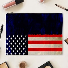 Grunge American Flag Background Cosmetic Bag (xl) by Nexatart