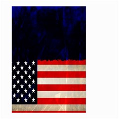 Grunge American Flag Background Small Garden Flag (two Sides) by Nexatart