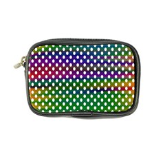 Digital Polka Dots Patterned Background Coin Purse by Nexatart