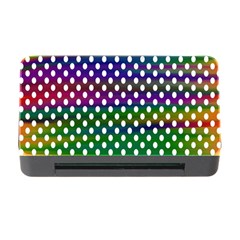 Digital Polka Dots Patterned Background Memory Card Reader With Cf by Nexatart