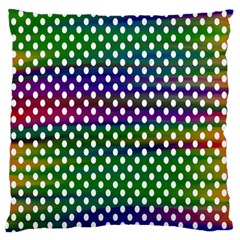 Digital Polka Dots Patterned Background Standard Flano Cushion Case (one Side) by Nexatart