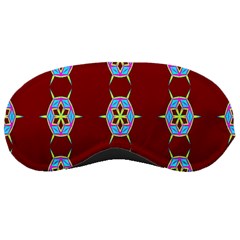 Geometric Seamless Pattern Digital Computer Graphic Sleeping Masks