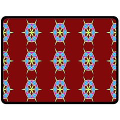 Geometric Seamless Pattern Digital Computer Graphic Fleece Blanket (large)  by Nexatart