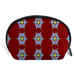 Geometric Seamless Pattern Digital Computer Graphic Accessory Pouches (large)  by Nexatart