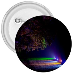 Illuminated Trees At Night 3  Buttons by Nexatart