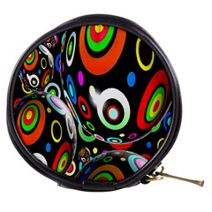 Background Balls Circles Mini Makeup Bags by Nexatart