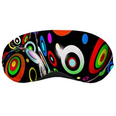 Background Balls Circles Sleeping Masks by Nexatart