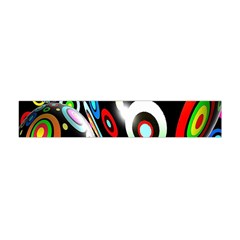 Background Balls Circles Flano Scarf (mini) by Nexatart