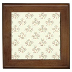 Seamless Floral Pattern Framed Tiles by TastefulDesigns