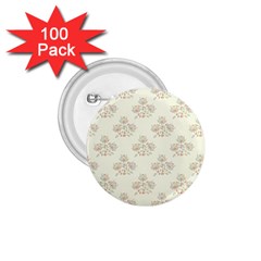 Seamless Floral Pattern 1 75  Buttons (100 Pack)  by TastefulDesigns