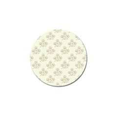 Seamless Floral Pattern Golf Ball Marker by TastefulDesigns