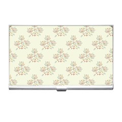 Seamless Floral Pattern Business Card Holders by TastefulDesigns