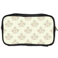 Seamless Floral Pattern Toiletries Bags