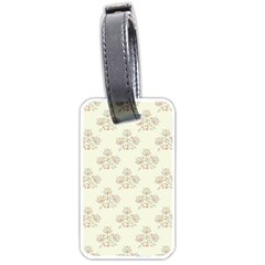 Seamless Floral Pattern Luggage Tags (one Side)  by TastefulDesigns