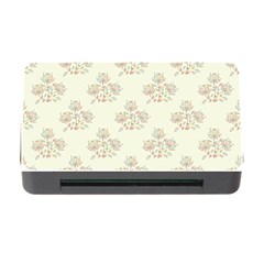 Seamless Floral Pattern Memory Card Reader With Cf by TastefulDesigns