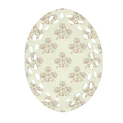 Seamless Floral Pattern Ornament (oval Filigree) by TastefulDesigns