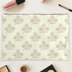 Seamless Floral Pattern Cosmetic Bag (xxl)  by TastefulDesigns