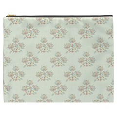 Seamless Floral Pattern Cosmetic Bag (xxxl)  by TastefulDesigns