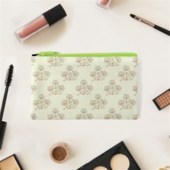 Seamless Floral Pattern Cosmetic Bag (xs) by TastefulDesigns