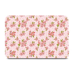 Beautiful Hand Drawn Flowers Pattern Plate Mats by TastefulDesigns