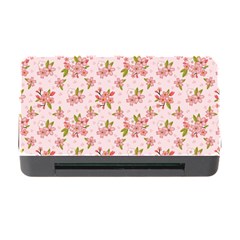 Beautiful Hand Drawn Flowers Pattern Memory Card Reader With Cf